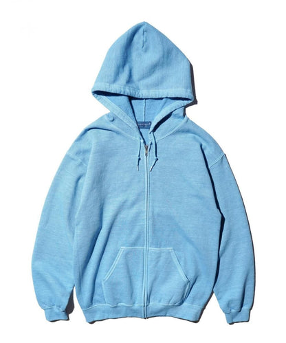 90S PIGMENT FULL ZIP HOODIE