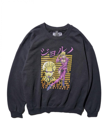 THRIFTY "JOJO'S BIZARRE ADVENTURE" CREW SWEAT