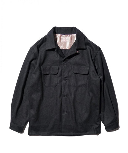 50S W-FLAP LOOPCOLLAR SHIRT MADE IN JAPAN -WOOL-