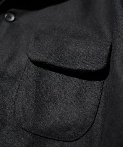 50S W-FLAP LOOPCOLLAR SHIRT MADE IN JAPAN -WOOL-