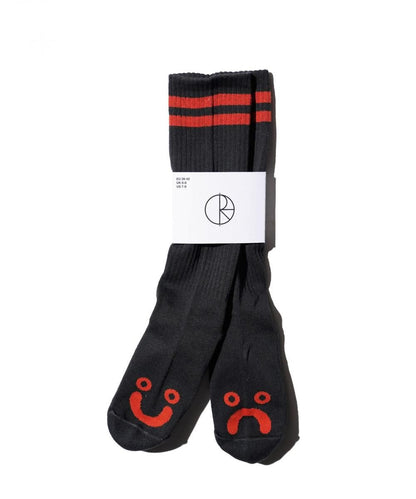 Long Rib Socks | Happy Sad