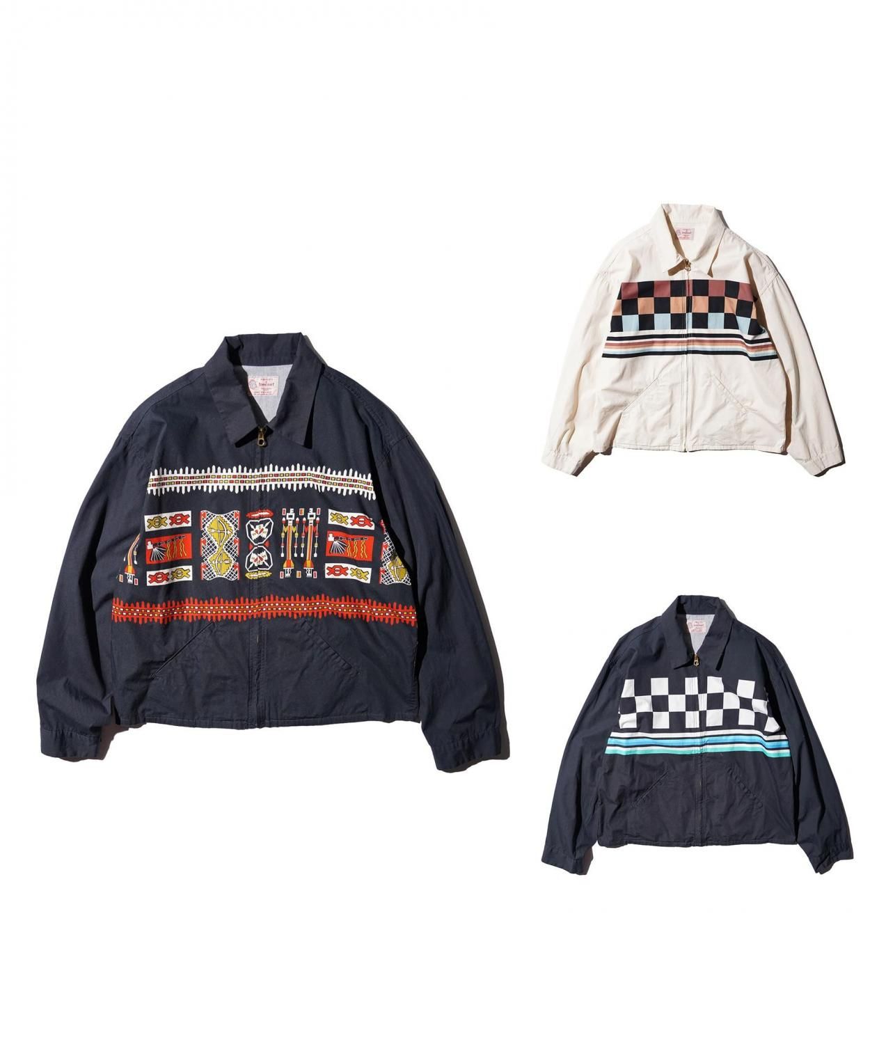 PRINTED ROCKABILLY BLOUSON
