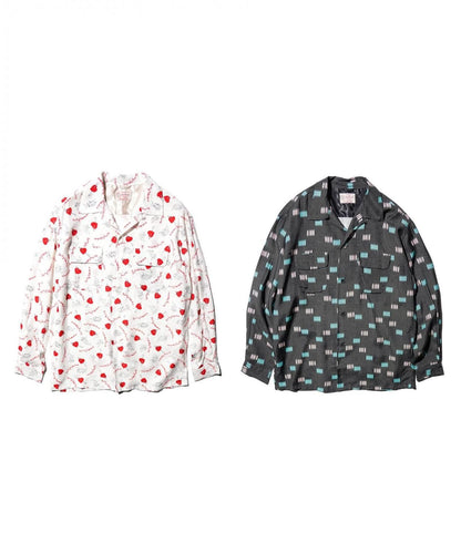 PRINTED RAYON ROOP COLLAR SHIRTS