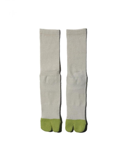 COTTON LINEN BICOLOR SOCKS