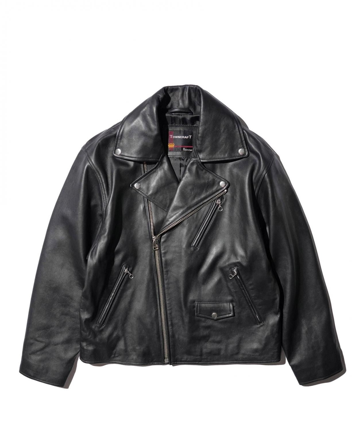 LEATHER DOUBLE RIDERS JACKET
