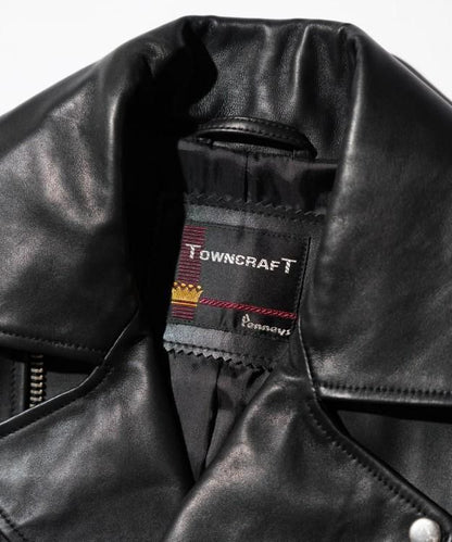 LEATHER DOUBLE RIDERS JACKET