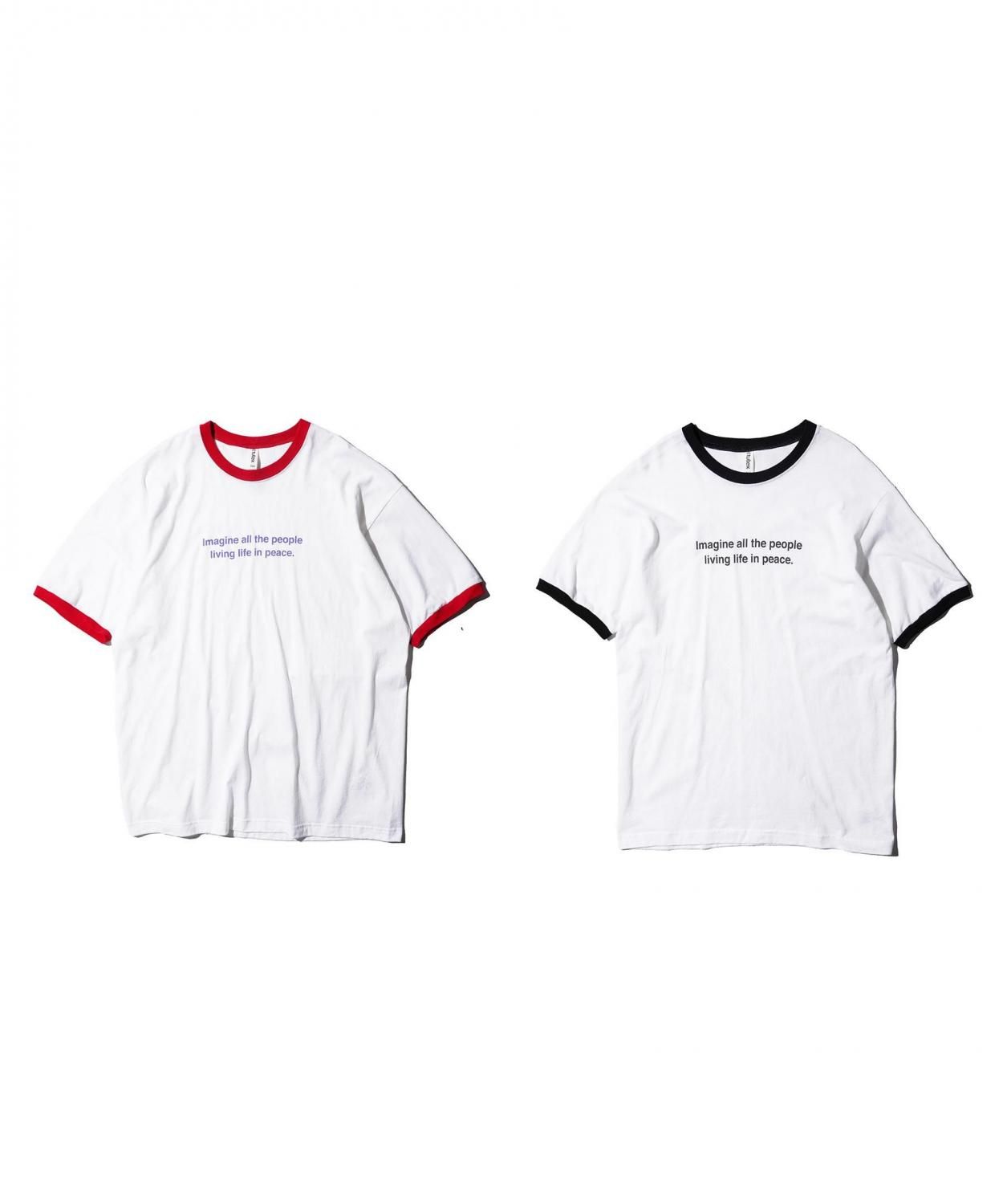 "IMAGINE" RINGER TEE