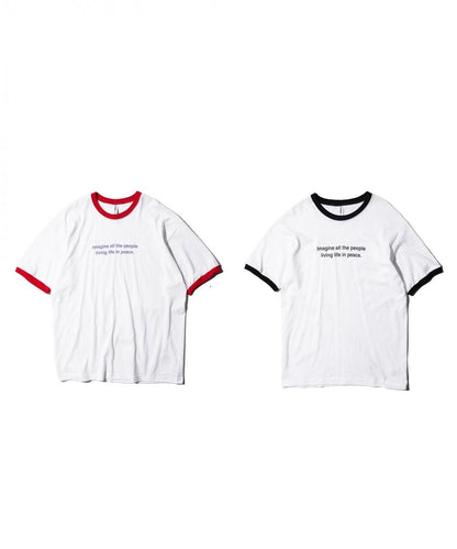 "IMAGINE" RINGER TEE