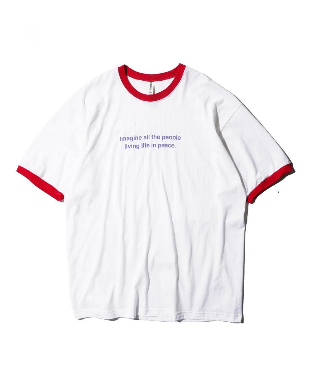 "IMAGINE" RINGER TEE