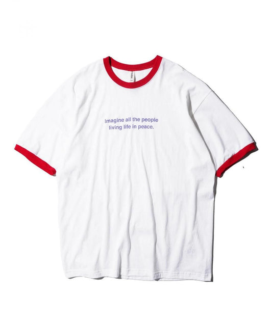 "IMAGINE" RINGER TEE