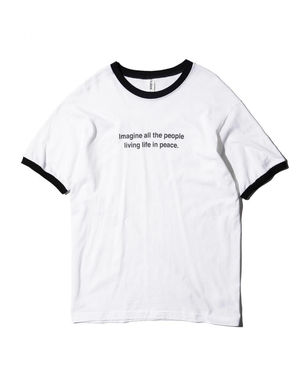 "IMAGINE" RINGER TEE