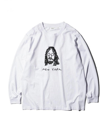"NEW YORK" LS TEE