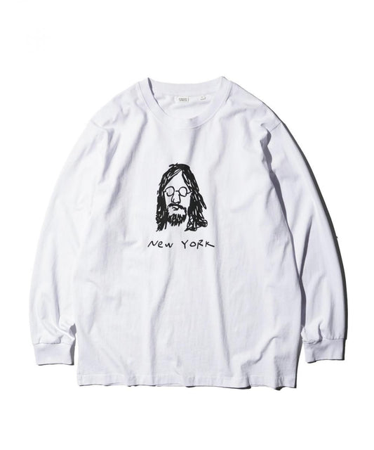 "NEW YORK" LS TEE