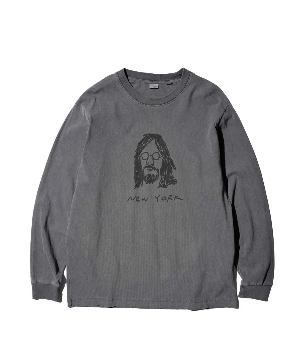 "NEW YORK" LS TEE