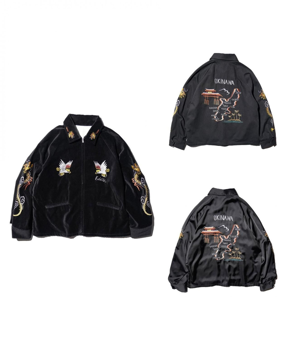 THRIFTY LOOK / OKINAWA SOUVENIR JACKET