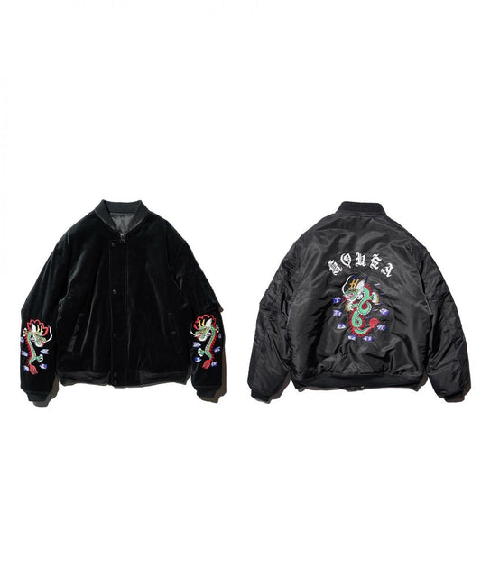 THRIFTY LOOK / KOREAN SOUVENIR PADDED JACKET