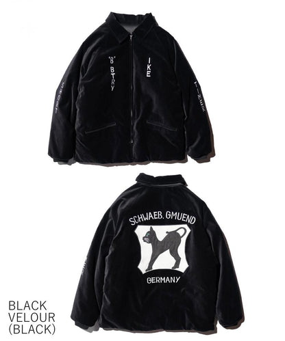THRIFTY LOOK / GERMANY SOUVENIR PADDED JACKET