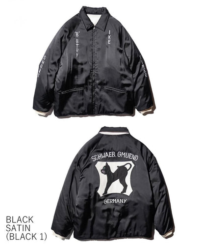 THRIFTY LOOK / GERMANY SOUVENIR PADDED JACKET