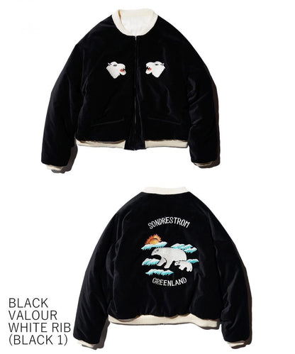 THRIFTY LOOK / SUNDERSTORM SOUVENIR PADDED BLOUSON