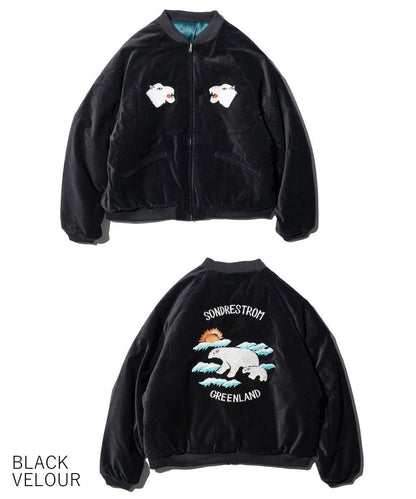 THRIFTY LOOK / SUNDERSTORM SOUVENIR PADDED BLOUSON