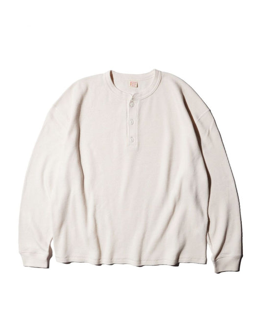 COTTON THERMAL 3B HENLEY TEE