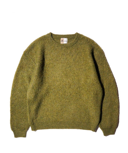 MOHAIR SHAGGY CREW SWEATER