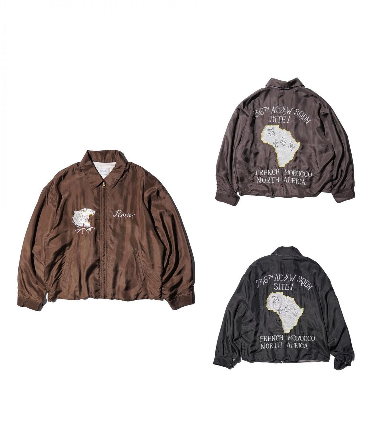 SILK ROCKABILLY BLOUSON