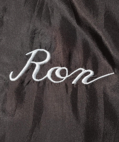 SILK ROCKABILLY BLOUSON - CHARCOAL