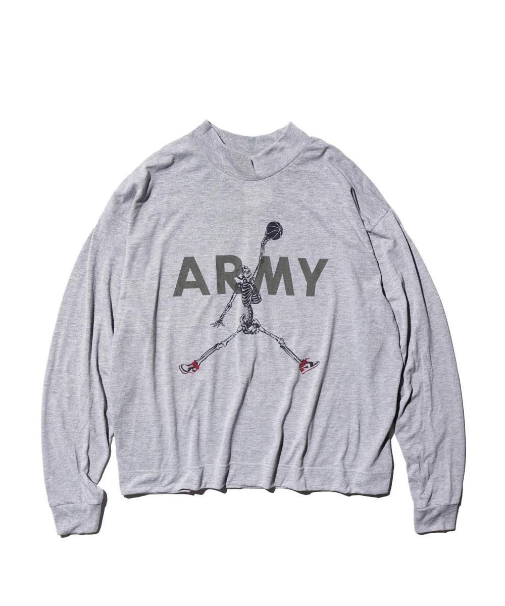 ARMY P.F.U REPRONT LS TEE