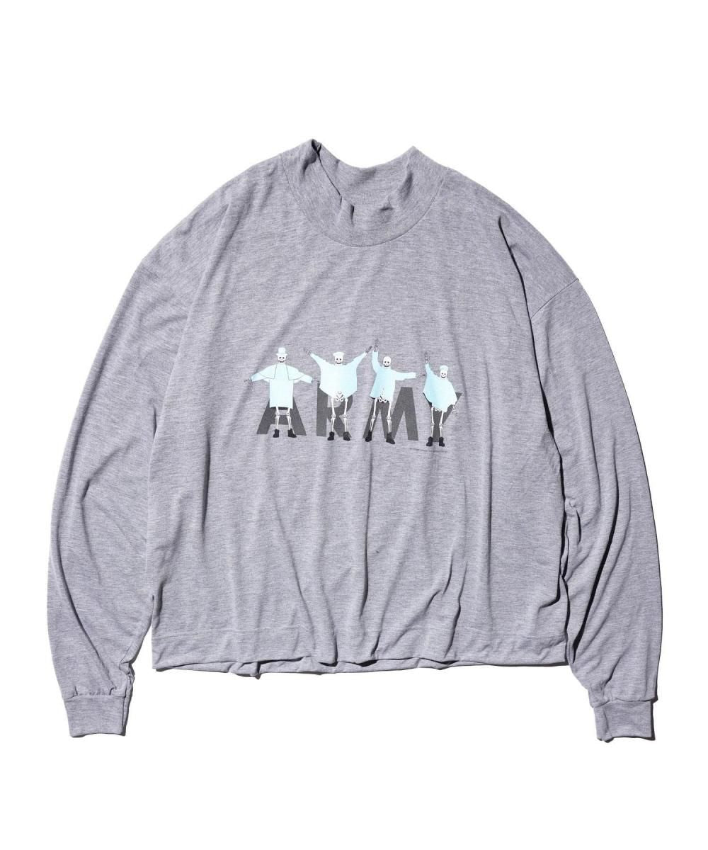 ARMY P.F.U REPRONT LS TEE