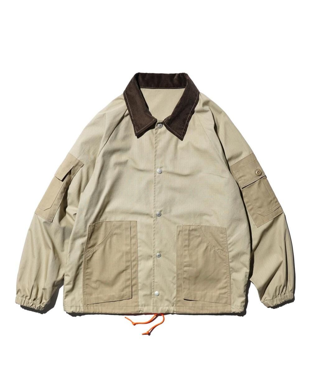 US MADE UPCYCLE COACHERS JACKET