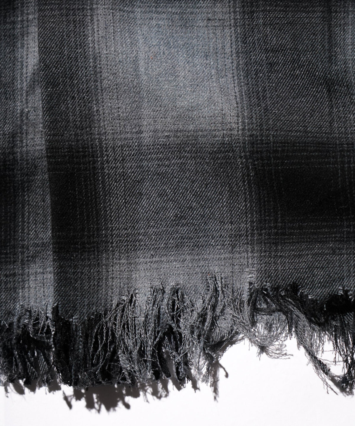 TOWNCRAFT ONE IN THE WORLD LOOP COLLAR BLACK-OMBRE FLANNEL SHIRT