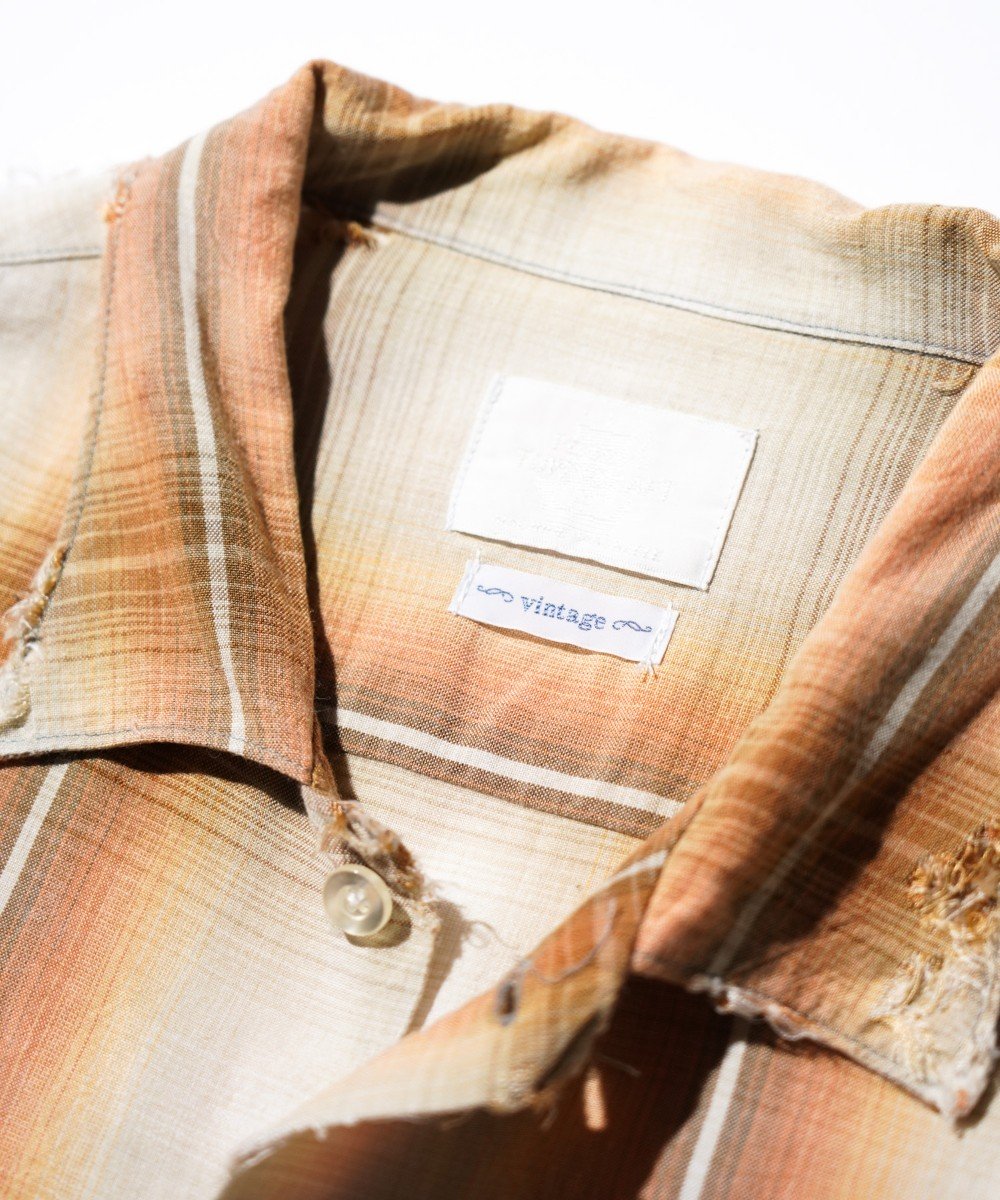 TOWNCRAFT ONE IN THE WORLD 60S BOX SHIRT