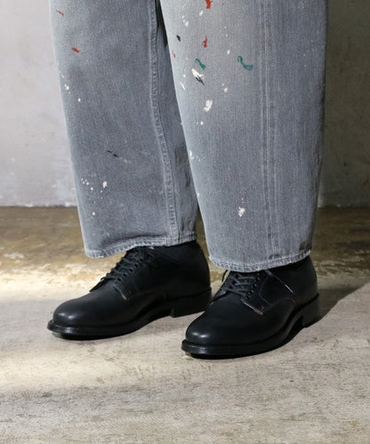 6-EYE PLAIN TOE DERBY SHOES