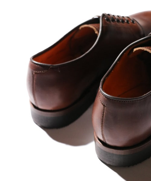 6-EYE PLAIN TOE DERBY SHOES