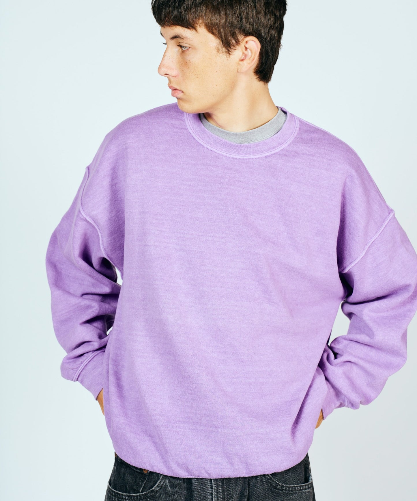 90S PIGMENT CREW SWEAT