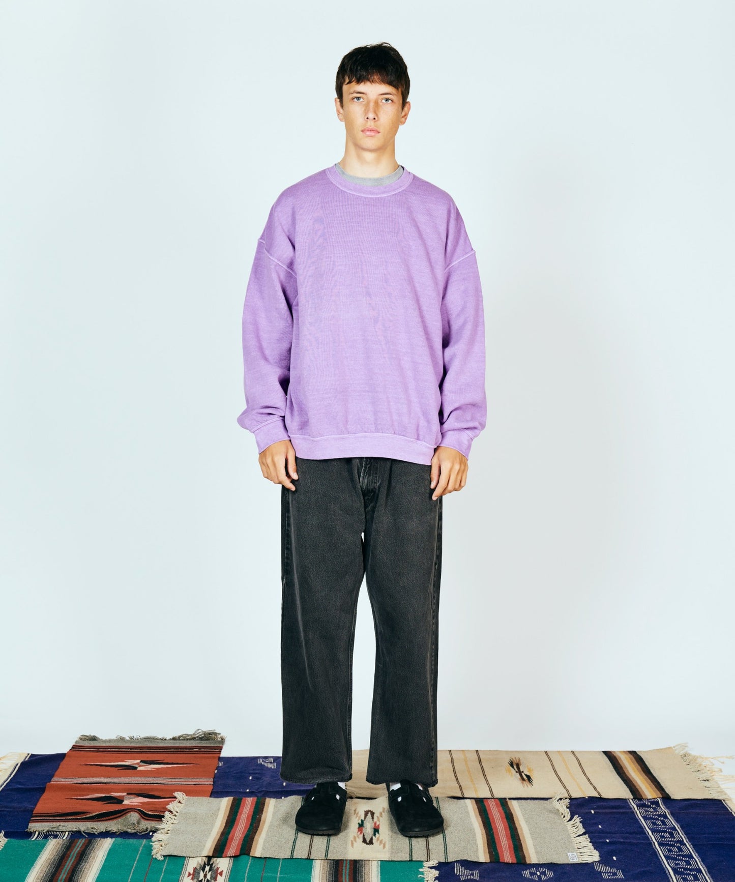 90S PIGMENT CREW SWEAT