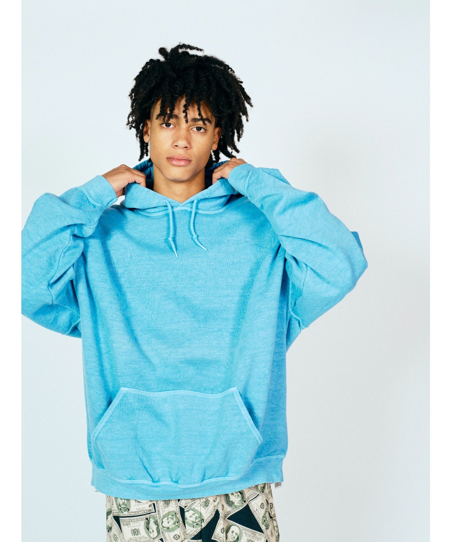 90S PIGMENT PULL HOODIE