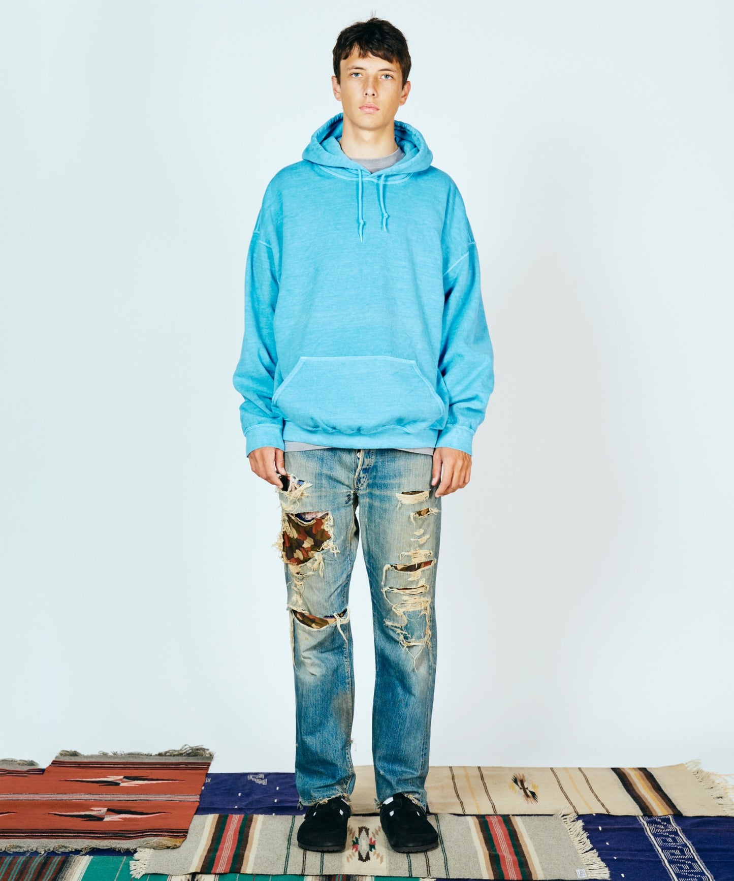 90S PIGMENT PULL HOODIE