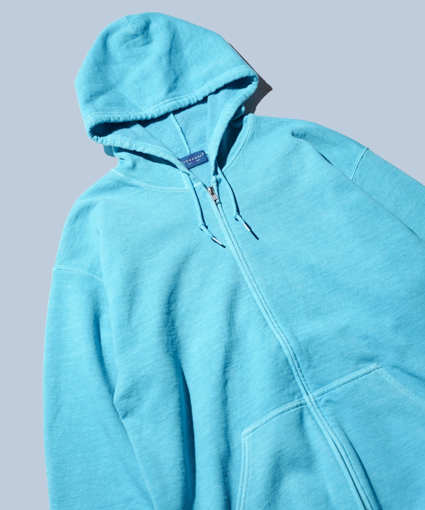 90S PIGMENT FULL ZIP HOODIE