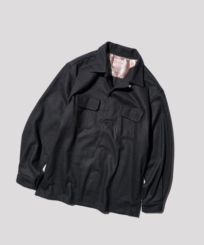 50S W-FLAP LOOPCOLLAR SHIRT MADE IN JAPAN -WOOL-