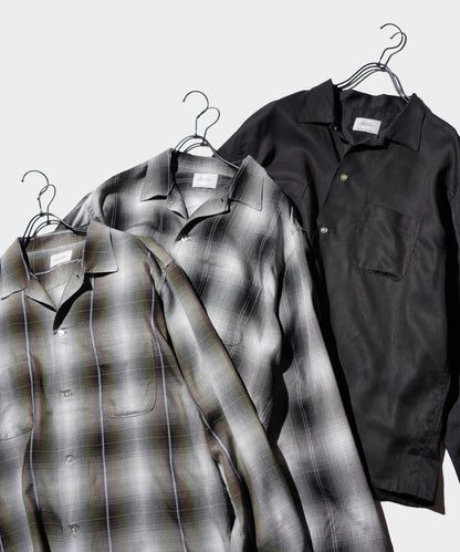 60S OPEN COLLAR SHIRT MADE IN JAPAN