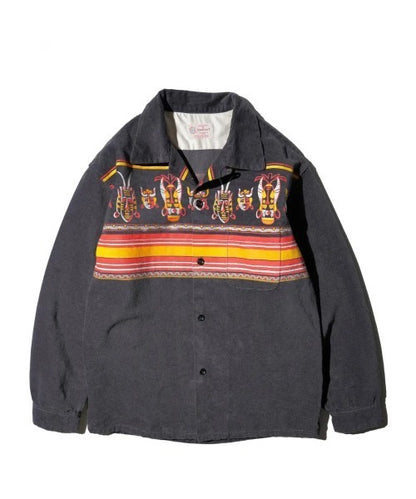 VINTAGE CORDUROY SHIRTS ORANGE