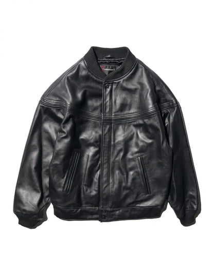 LEATHER DERBY JACKET BLACK