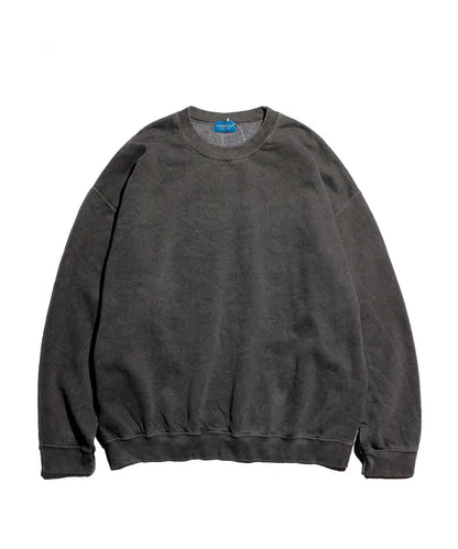 90S PIGMENT CREW SWEAT BLACK