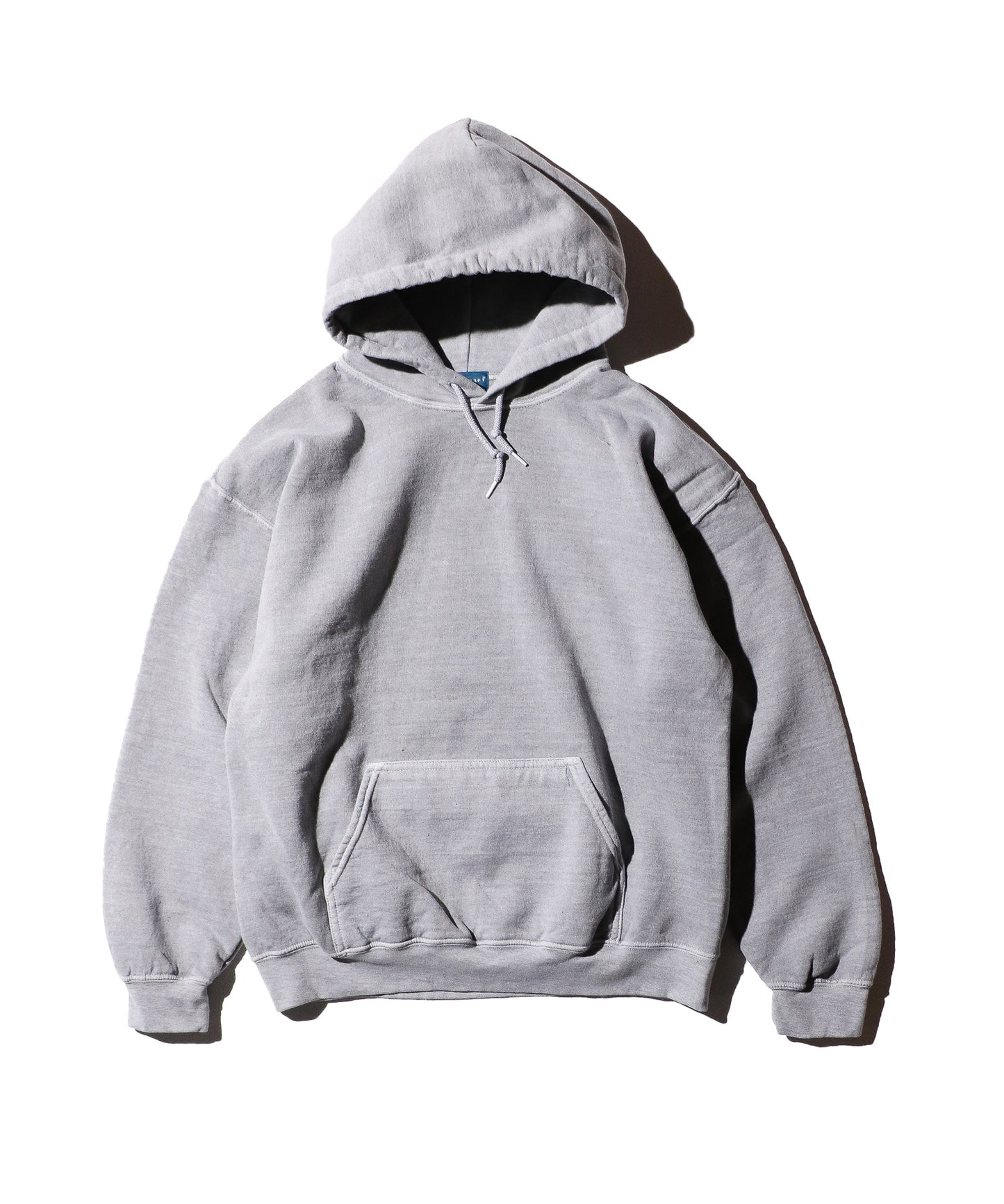 90S PIGMENT PULL HOODIE BLUE GRAY