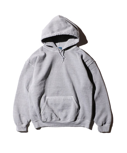 90S PIGMENT PULL HOODIE BLUE GRAY