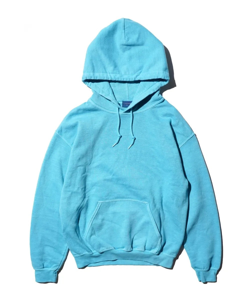 90S PIGMENT PULL HOODIE TURQUOISE