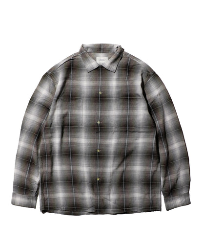 【一部予約】【WEB限定】TOWNCRAFT / 60S OMBRE LOOP COLLAR SHIRTS 【予約】GREEN