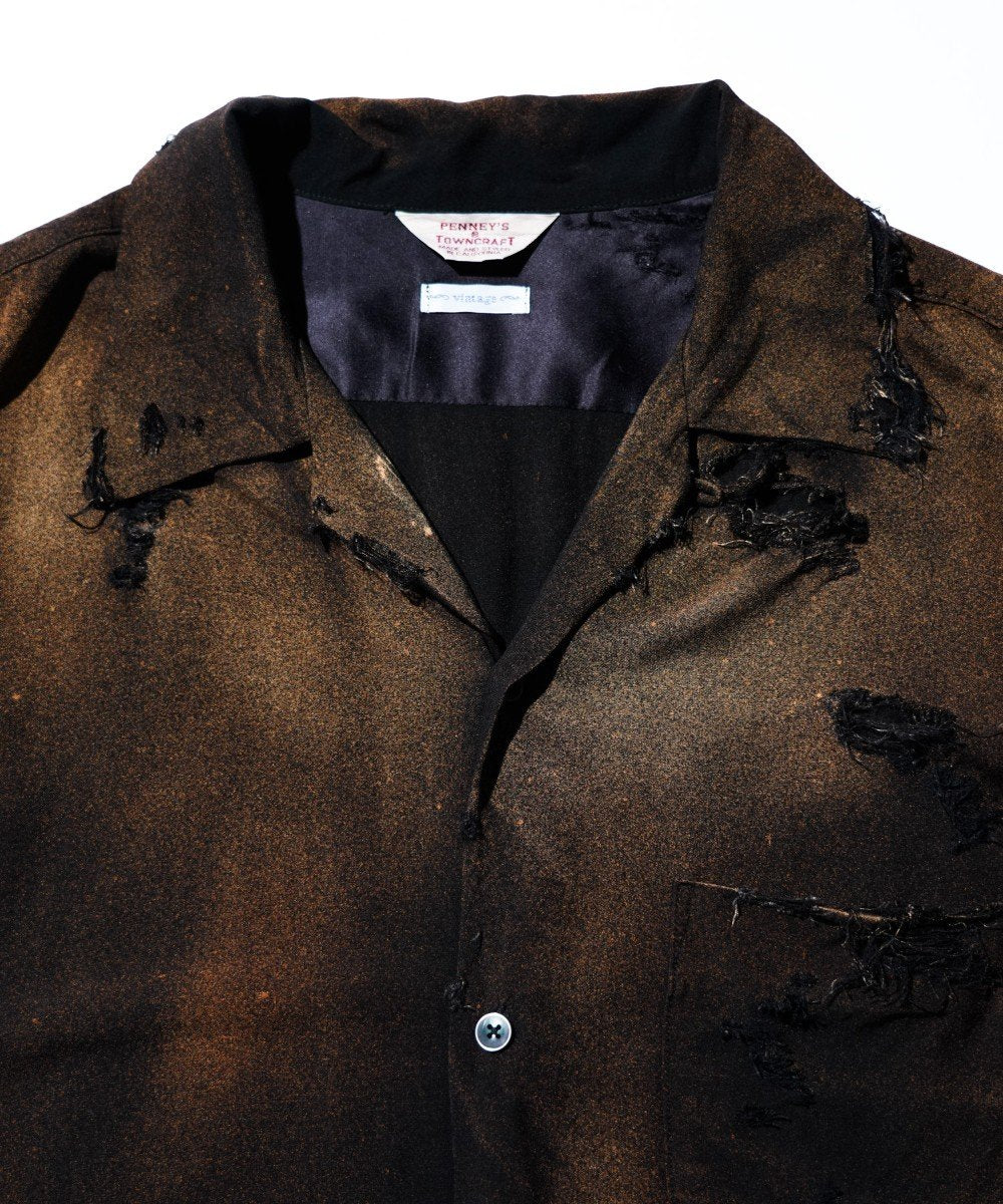 TOWNCRAFT ONE IN THE WORLD LOOP COLLAR SS SHIRT